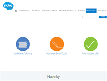 Tablet Screenshot of braintools.cz